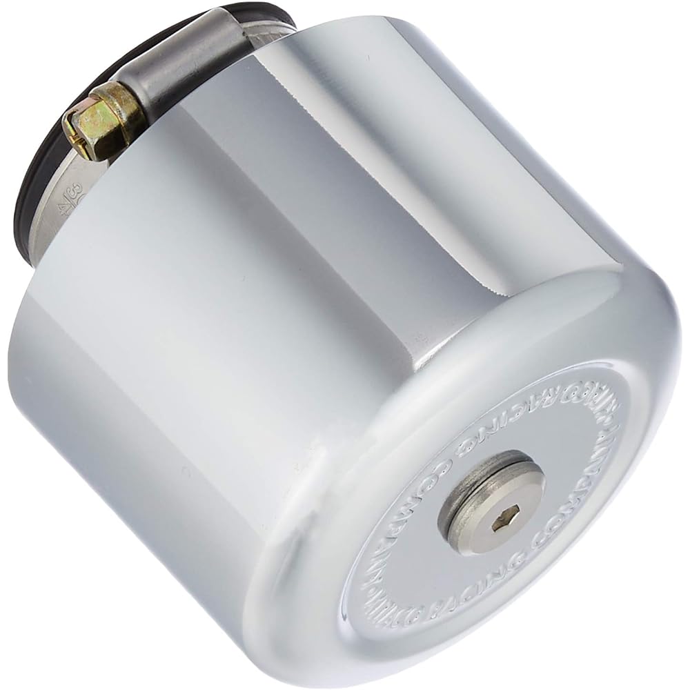 Kitaco 515-0500323 Super Power Filter (?32 / Straight), Universal, Chrome Plated