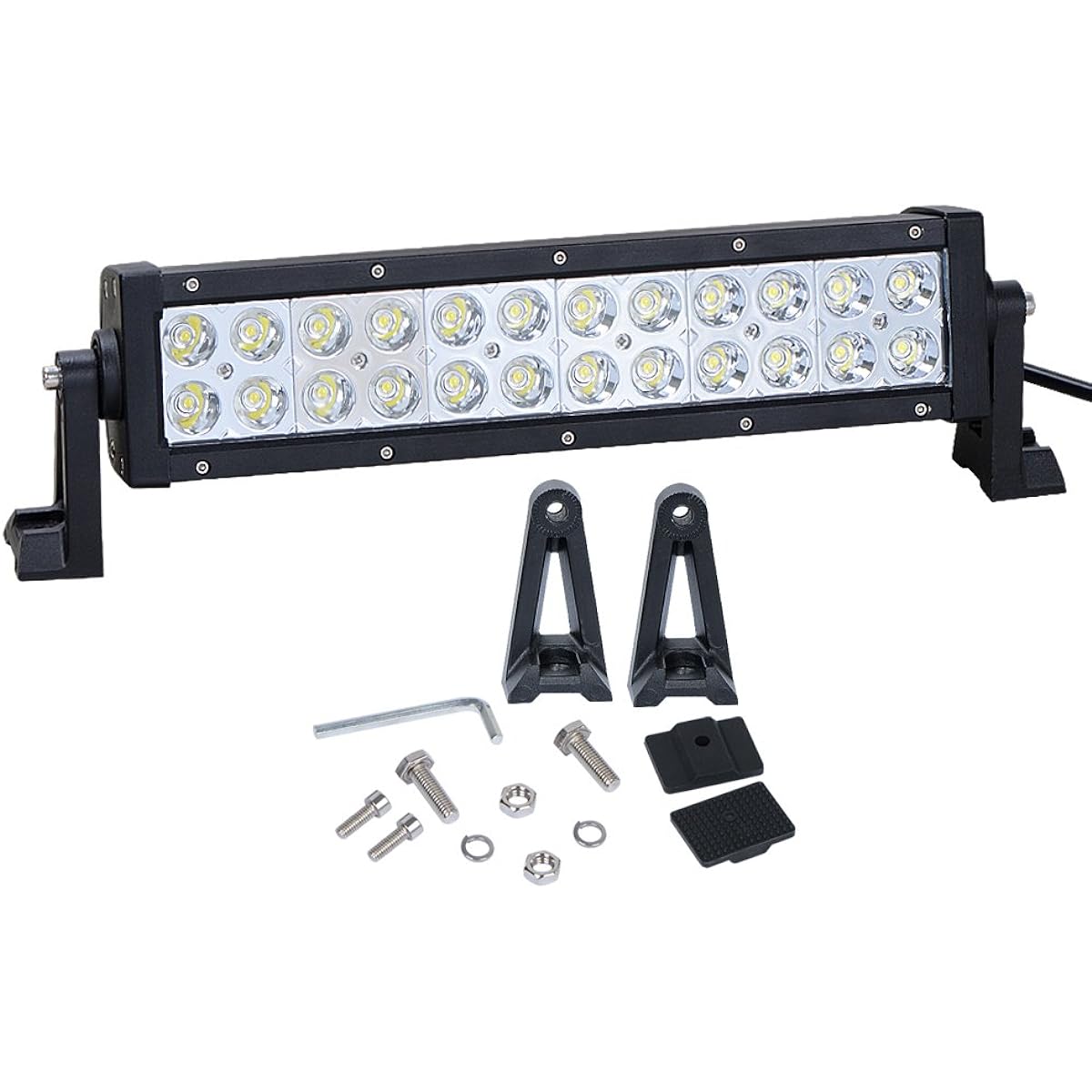 NILIGHT 13.5 inch 72 W LED Work Light Spot LED Light Bar OFF ROAD operation Fog lamp 4 x 4 OFF ROAD ATV SUV Jeep