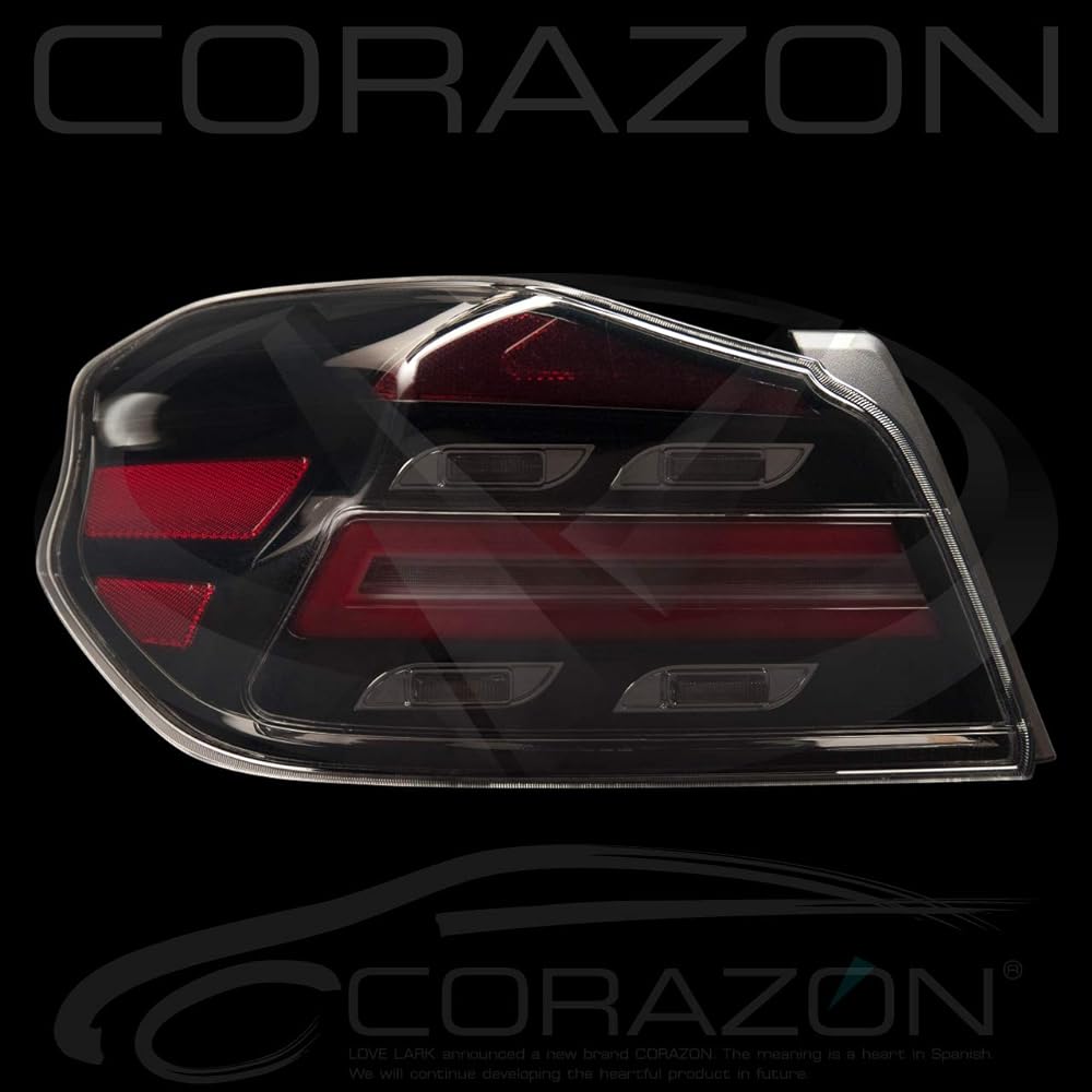 WRX VA Tail Lamp CORAZON LED Tail Lamp SWITCH VERSION BLACK EDITION