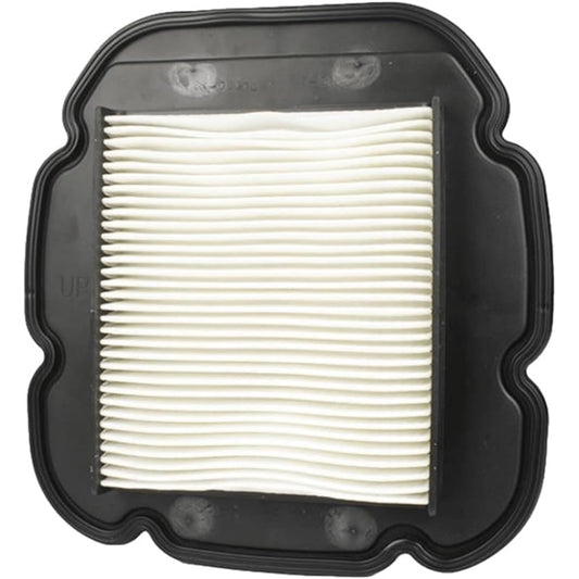 Motorcycle Breather Filter For Suzuki V-Tree V-Tree 650 DL650 04-12 DL650A 2010-2020 DL1000 2002-2010 Motorcycle Air Filter Cleaner (Color : White)
