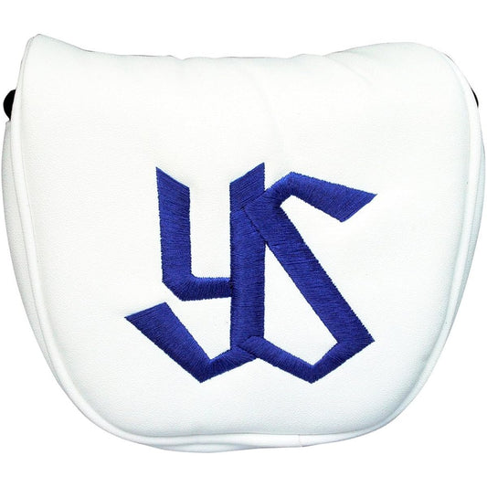 LEZAX Head Cover Tokyo Yakult Swallows Putter Cover for Neo Mallet YSPC-7543 White