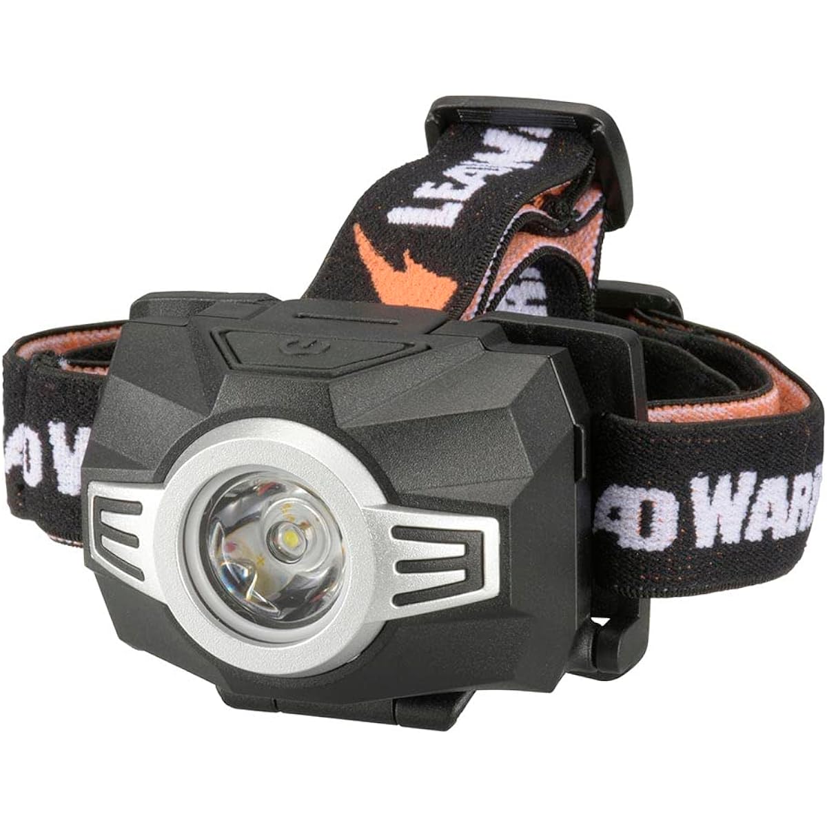 Ohm (OHM) Electric Headlight Headlamp LED Waterproof Waterproof Dustproof IP66 Lead Warrior 650 Lumens Stepless Dimming Blinking Flash Compliant with ANSI Standards 3 AAA Batteries LC-LW650-K2 08-1043
