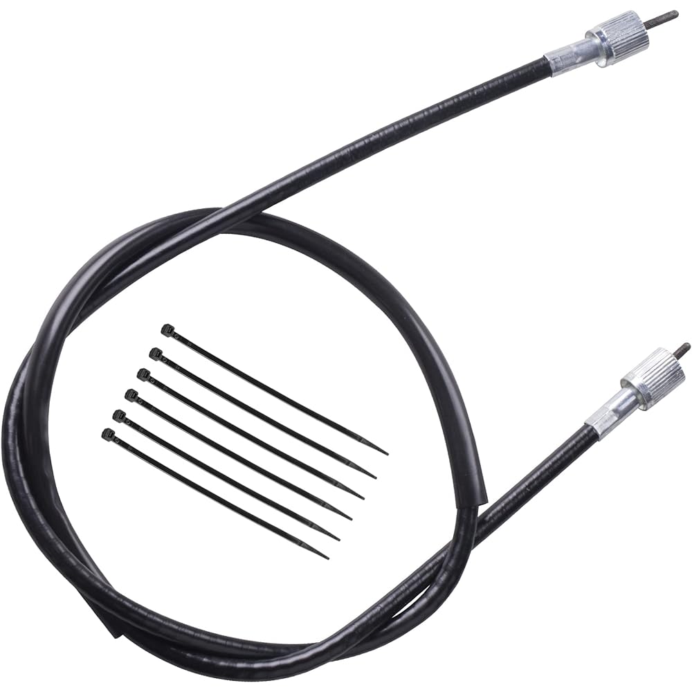 MRELC Speedometer Cable GY6 49cc 50cc 150cc Scooter 39 Inch Speedometer Cable M12 Thread Peace Ice NST Partst Taotao