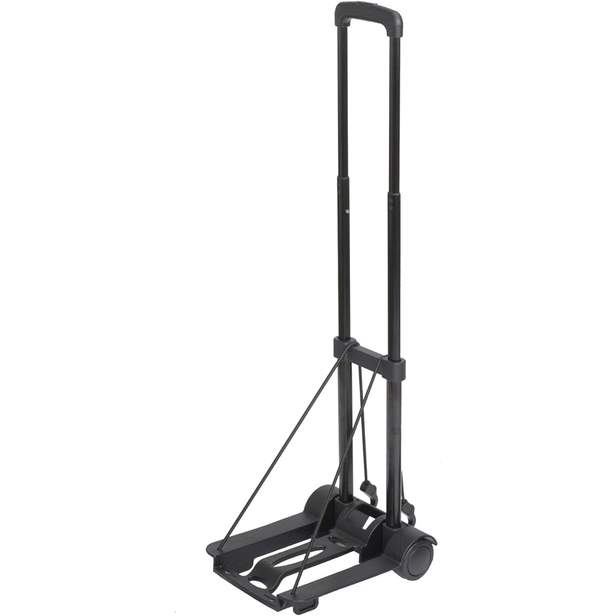 Etsumi Carry Cart Trolley 005 Load Capacity 35kg Integrated Carry Belt Black VE-6912