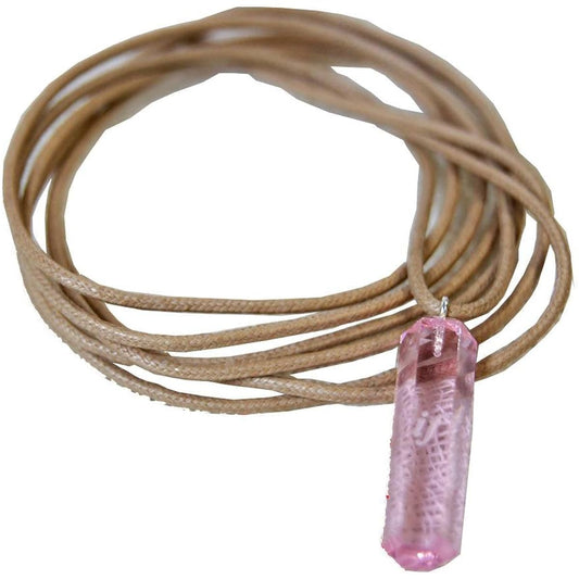 Pendant type wave generator "Adio If (glass version)" silver top version
