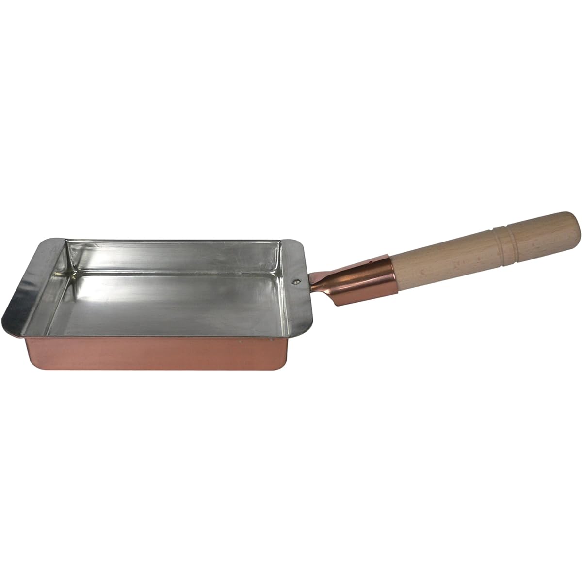 Marushin Copperware Copper Kansai Style Tamagoyaki 24cm