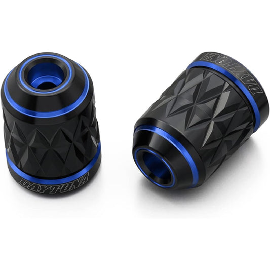 Daytona PREMIUM ZONE Motorcycle Bar End for Honda (M6) KIRIKO Blue 99711