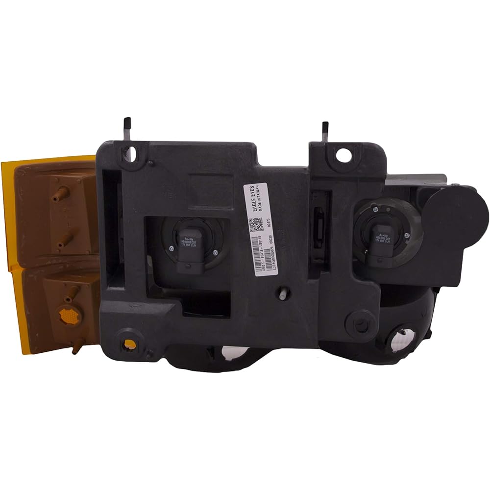 HEADLIGHTSDEPOT Chrome Halogen Head Light Chevrolet Blazer C/K 1500 2500 3500 Subarban 1500 2500 3500 Taho Compatible Driver and Head Lamp on the passenger side with a signal light