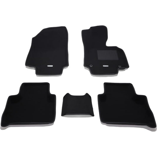 Clazzio Floor Mat 3D Type Set for 1 RAV4 Gasoline Vehicle H31(2019)/4~ Standard Type Black ET-0153 [5CETB0153K]