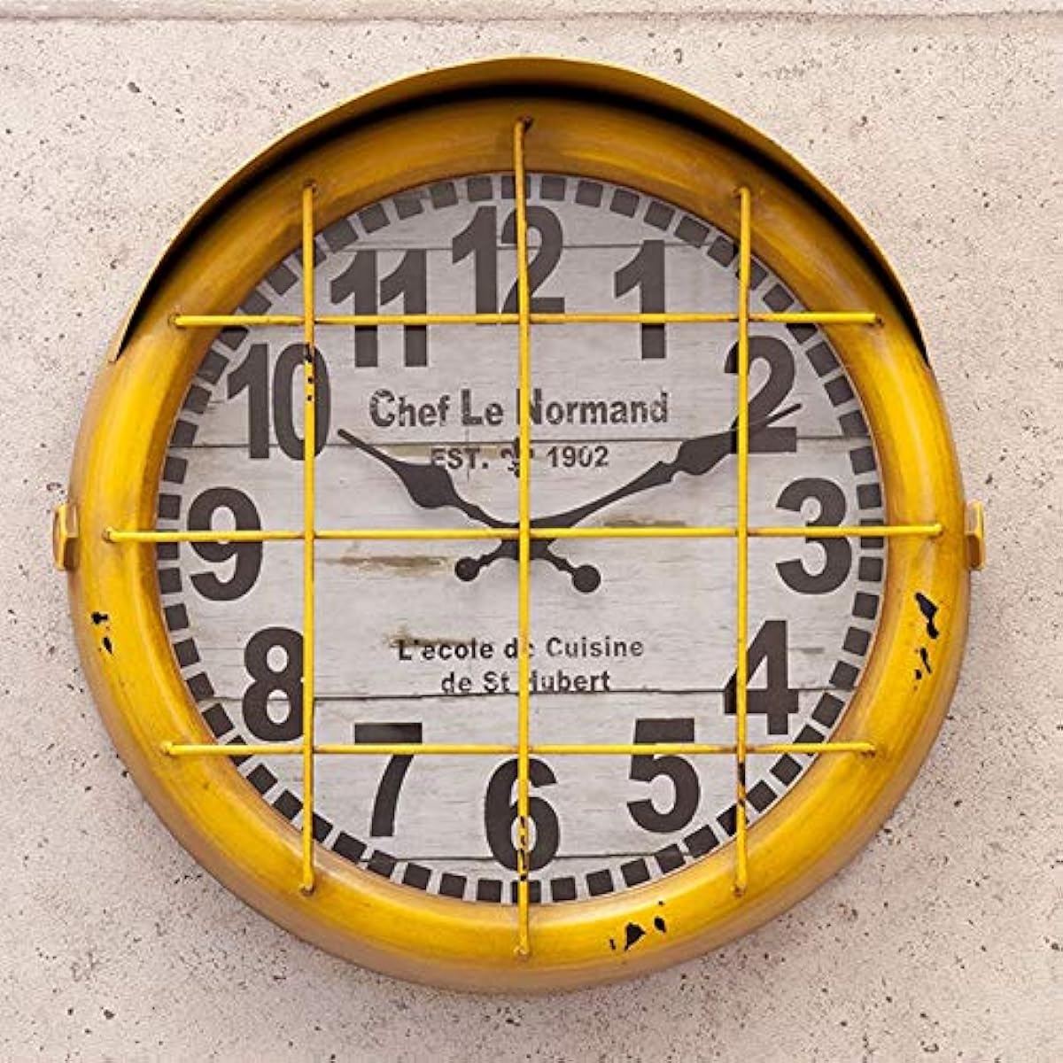 Antique Clock Submarine/Yellow (Submarine) Retro Style Vintage Clock Wall Clock Clock American Goods American Goods Manly