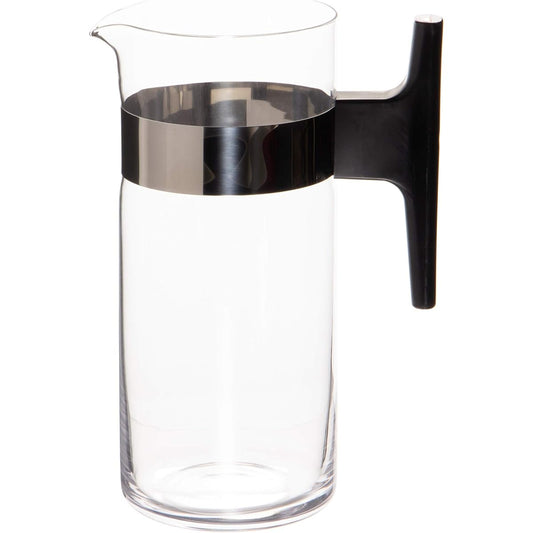 Toyo Sasaki Glass Pitcher Jug & Carafe Roomba Made in Japan (Sold in Case) Clear 1200ml 12 pieces HB-16603