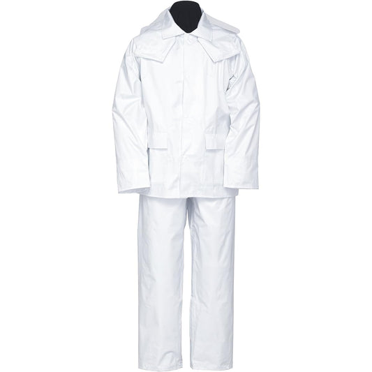 Nadales Suit 6 Sizes Rain Suit White 5L Waterproof 3 Layer Storage Bag Included 9060 [Authorized Distributor Product]