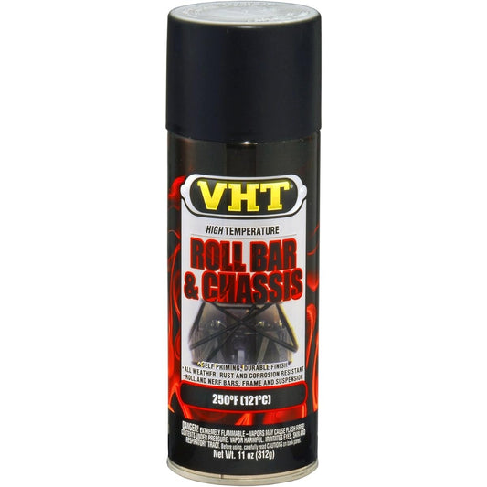 ESP671007 Satin Black Roll Bar and Chassis Paint Can - 11 oz.