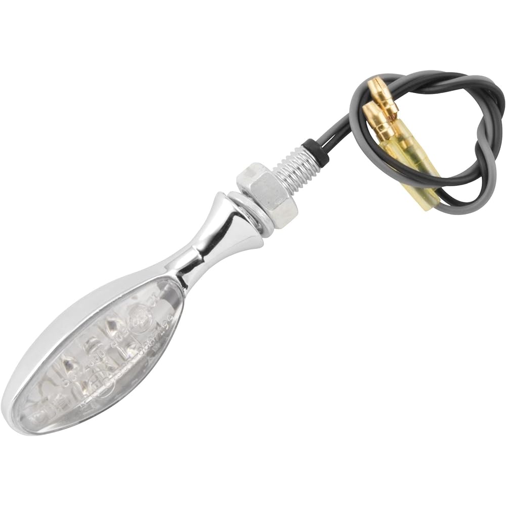 BIKEMASTER TORPEDO LED Winker Chrome 101009-9c