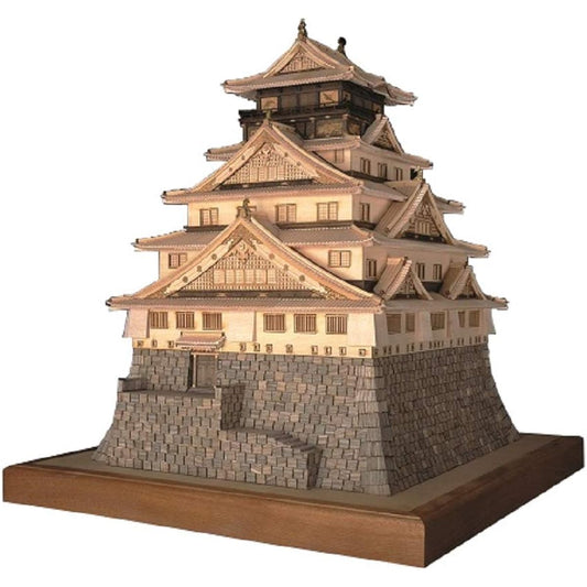 Woody Joe 1/150 Osaka Castle Wooden Model Assembly Kit