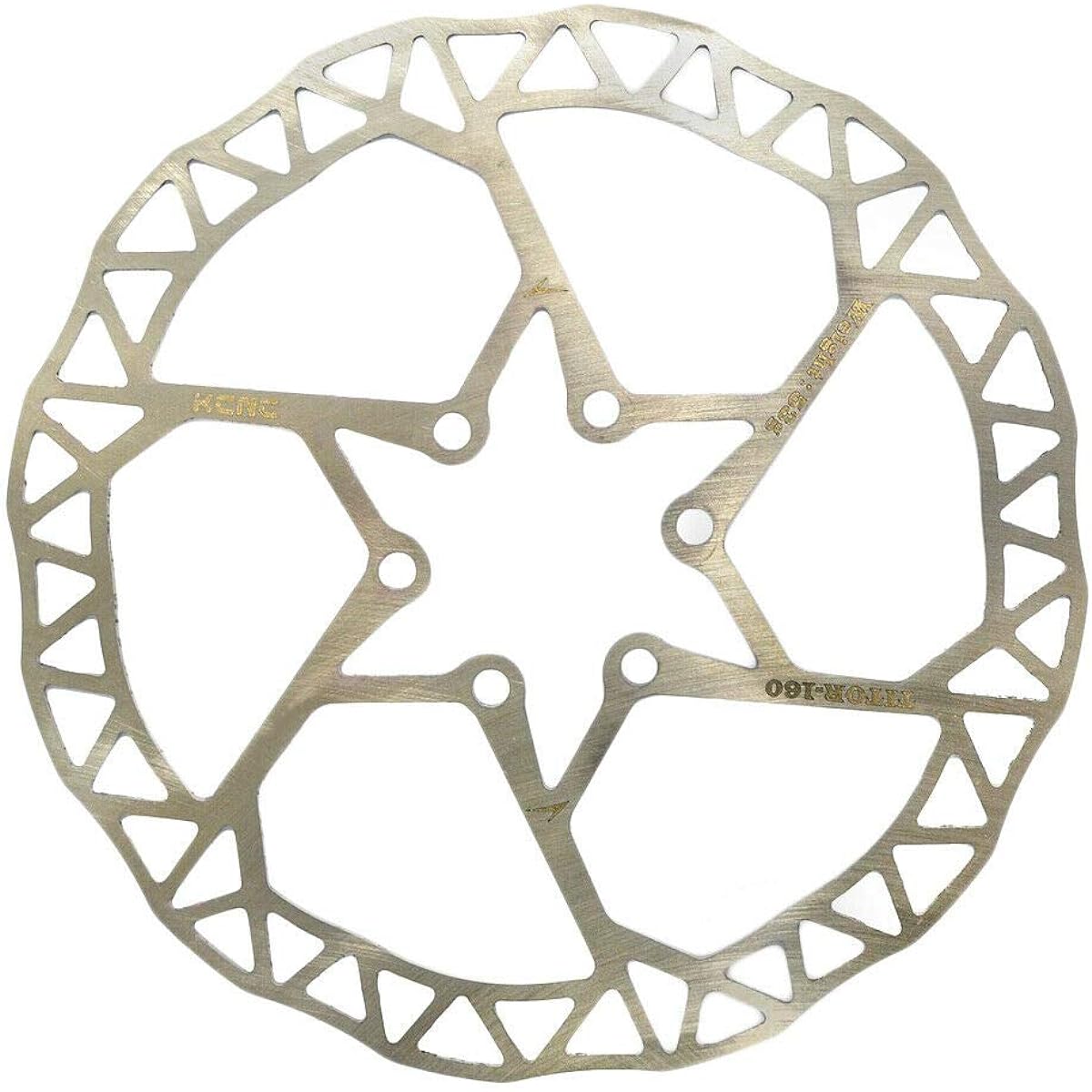 KCNC Titor Ultralight Titanium Disc Rotor, 160mm, KDBD02-001, SK2108