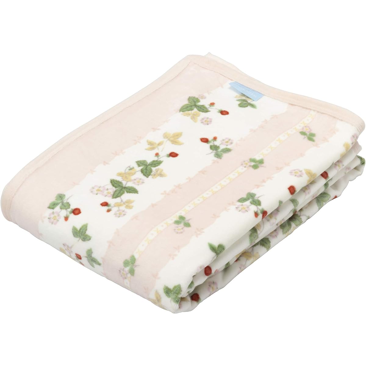 nishikawa [Nishikawa] Cotton Blanket Single Wedgwood Wild Strawberry 100% Cotton Made in Japan Pink FQ00101005P