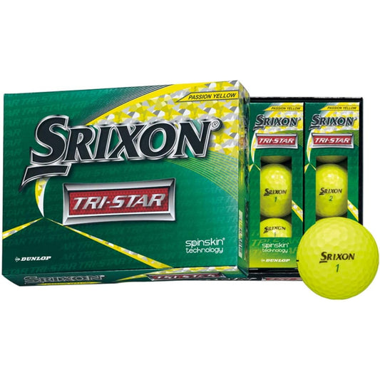 DUNLOP Golf Ball SRIXON TRI-STAR 2020 Model 1 Dozen (12 pieces)