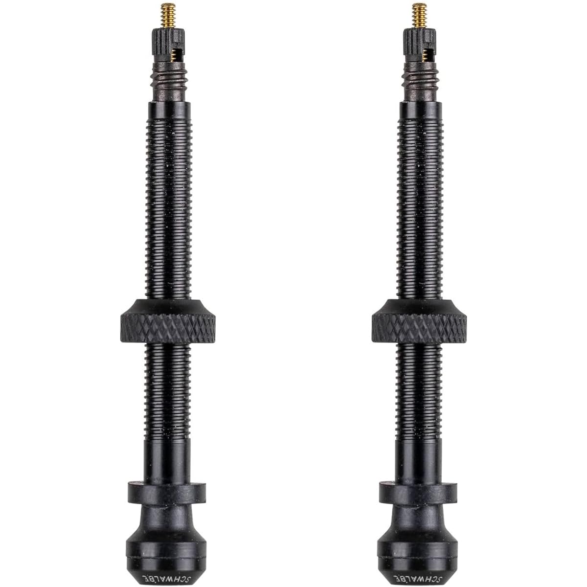SCHWALBE [Genuine Product] SCHWALBE Tubeless Valve 3471 For Bicycles Black Valve Length 60mm