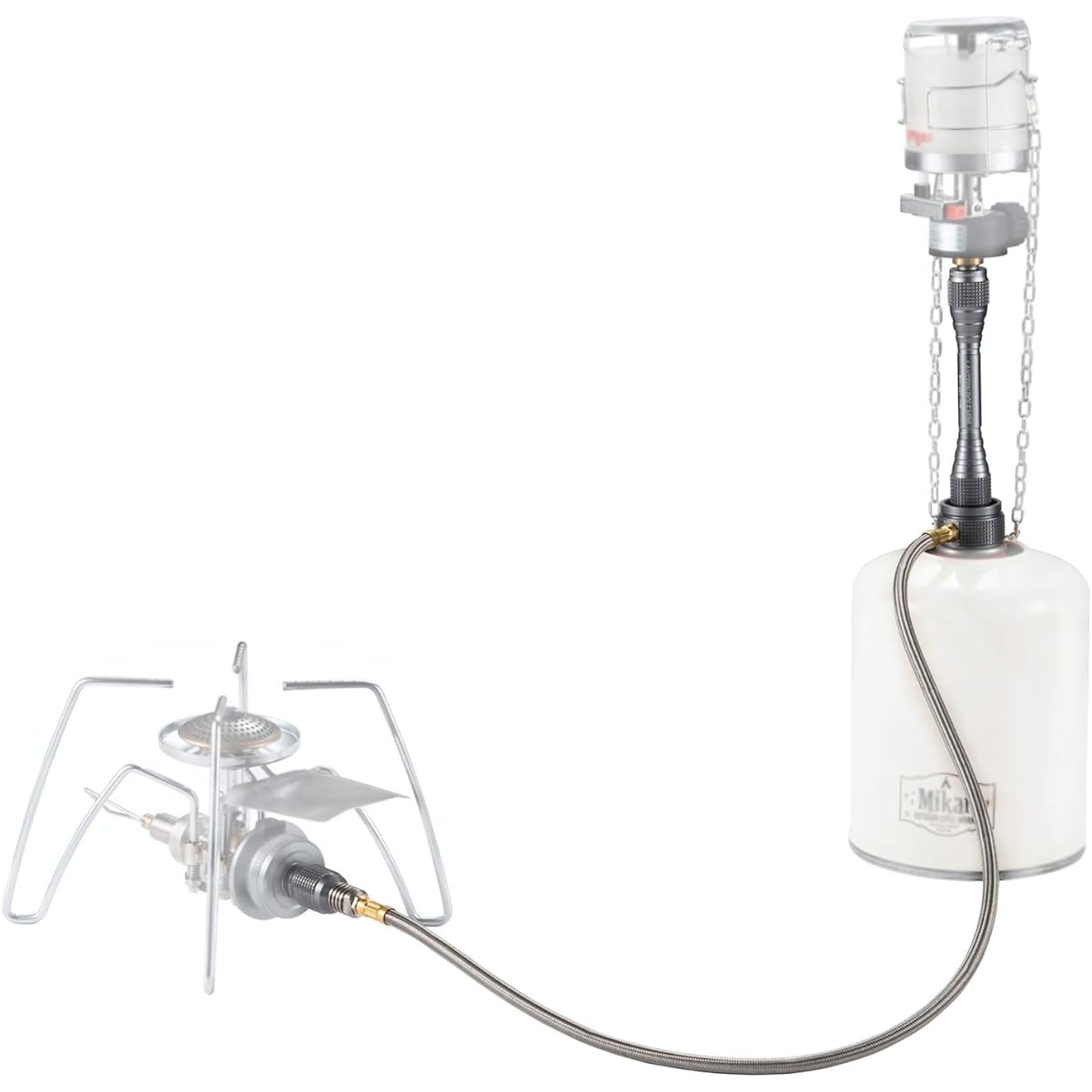 CAMPING MOON Two-way adapter vertical gas branch adapter 2WAY-1-IN-1