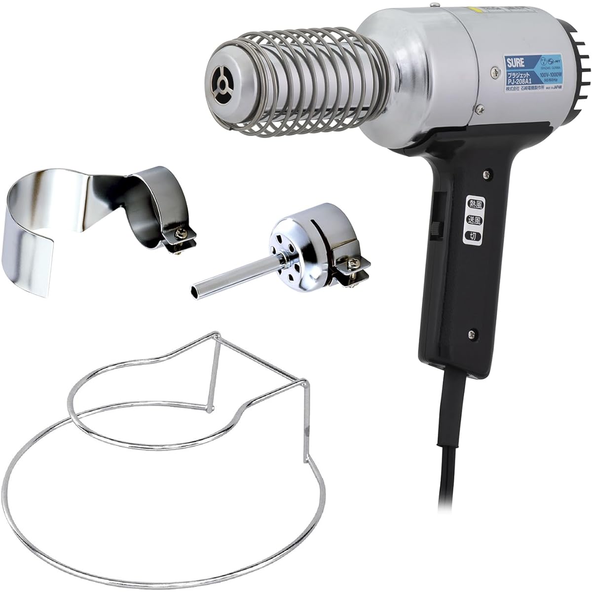 SURE hot air processing machine plastic jet attachment set