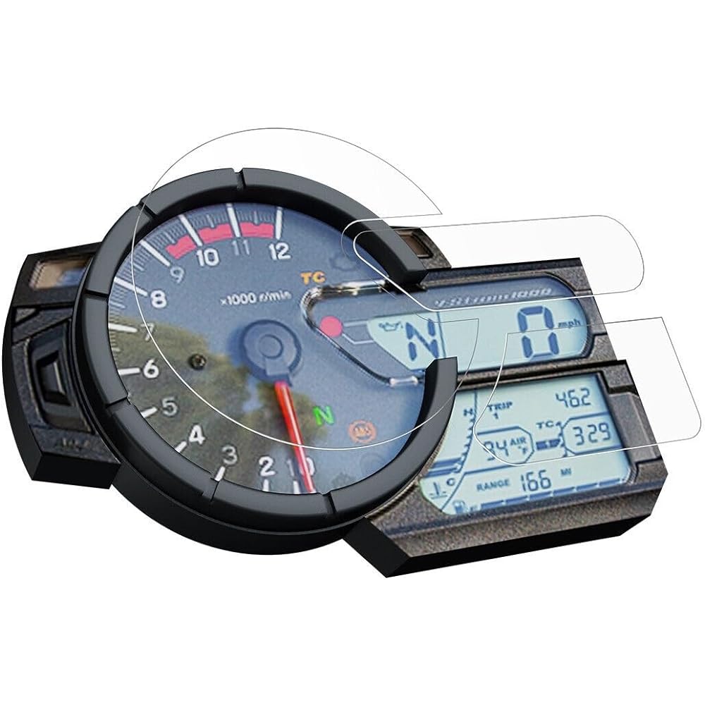 Motorcycle Instrument Film Motorcycle Instrument Cluster Scratch Protection Film Screen Protector Suzuki V-Strom 650 1000 DL1000 (Color : 5pcs)