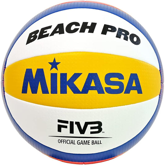 MIKASA Beach Volleyball Internationally Certified Ball Certification Ball (General/University/High School/Junior High School) White/Yellow/Blue/Red BV550C-WYBR Recommended Internal Pressure 0.175-0.225 (kgf/㎠)