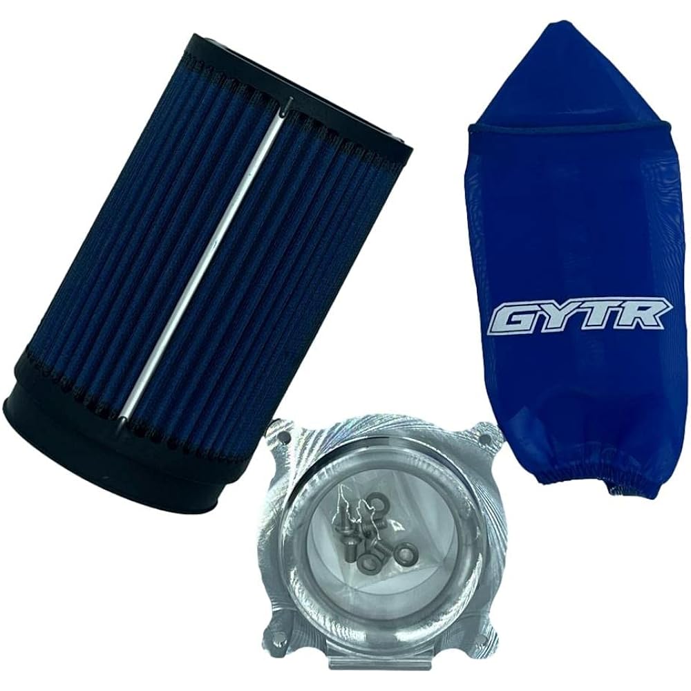 Yamaha Raptor 700 GYTR High Flow Air Filter Kit - Includes Genuine OEM X-Finder and Pine Grove Yamaha Sticker
