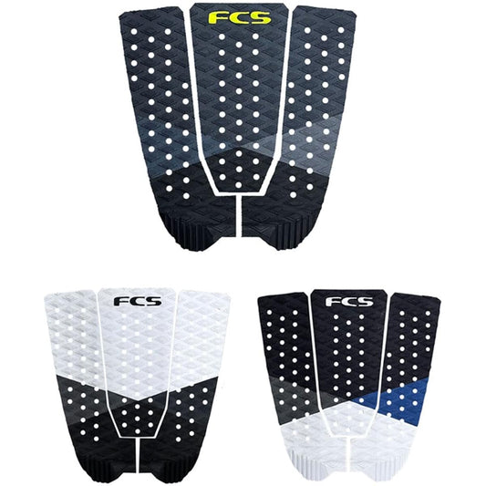 FCS Surfing Deck Pad KOLOHE ANDINO Athlete Series Surf Traction 3 Piece (PACIFIC)