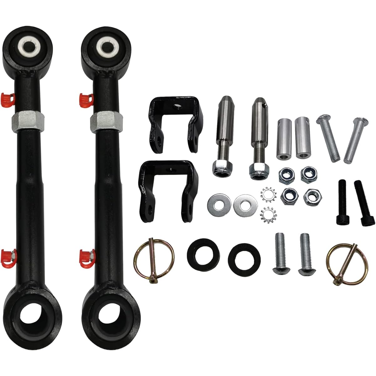 Timilge Adjustable Front Swear Quick Disconnect System Up Grade Wrangler 1998-2006 TJ Cherokee 1984-2001 With 2.5-6 inch lift for XJ