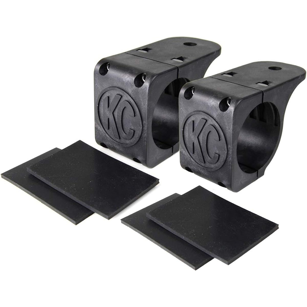KC HILITES 73081 Tube Clamp Light Mount Bracket Set for 2.25 inches to 2.5 inches (pair)