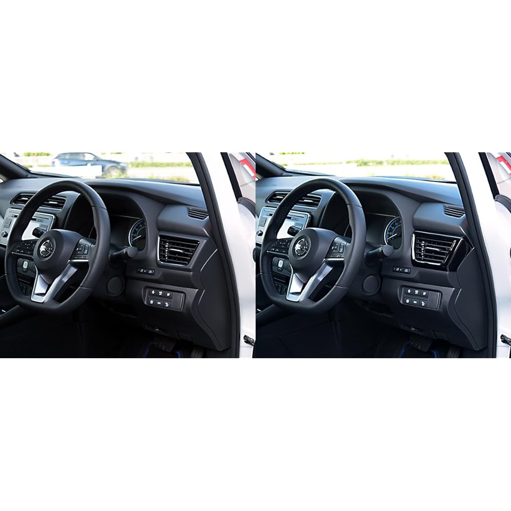 SecondStage Nissan Leaf ZE1 Duct Panel Piano Black/SHN0146BLK