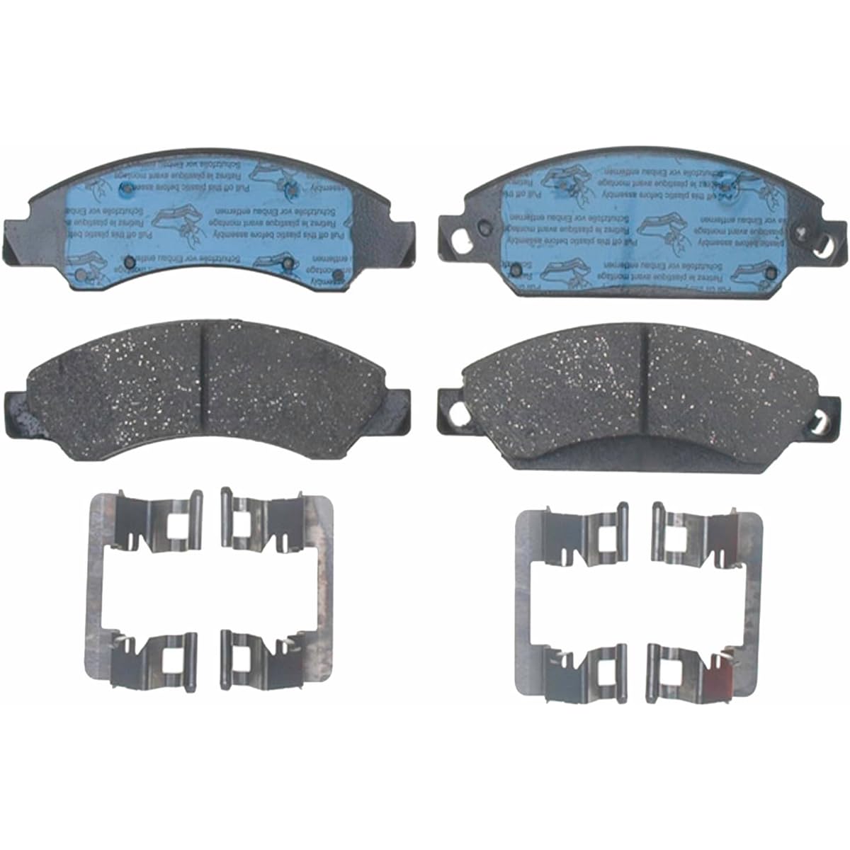 ACDelco 17D1092CH Professional Ceramic Front Disc Brake Pad Set