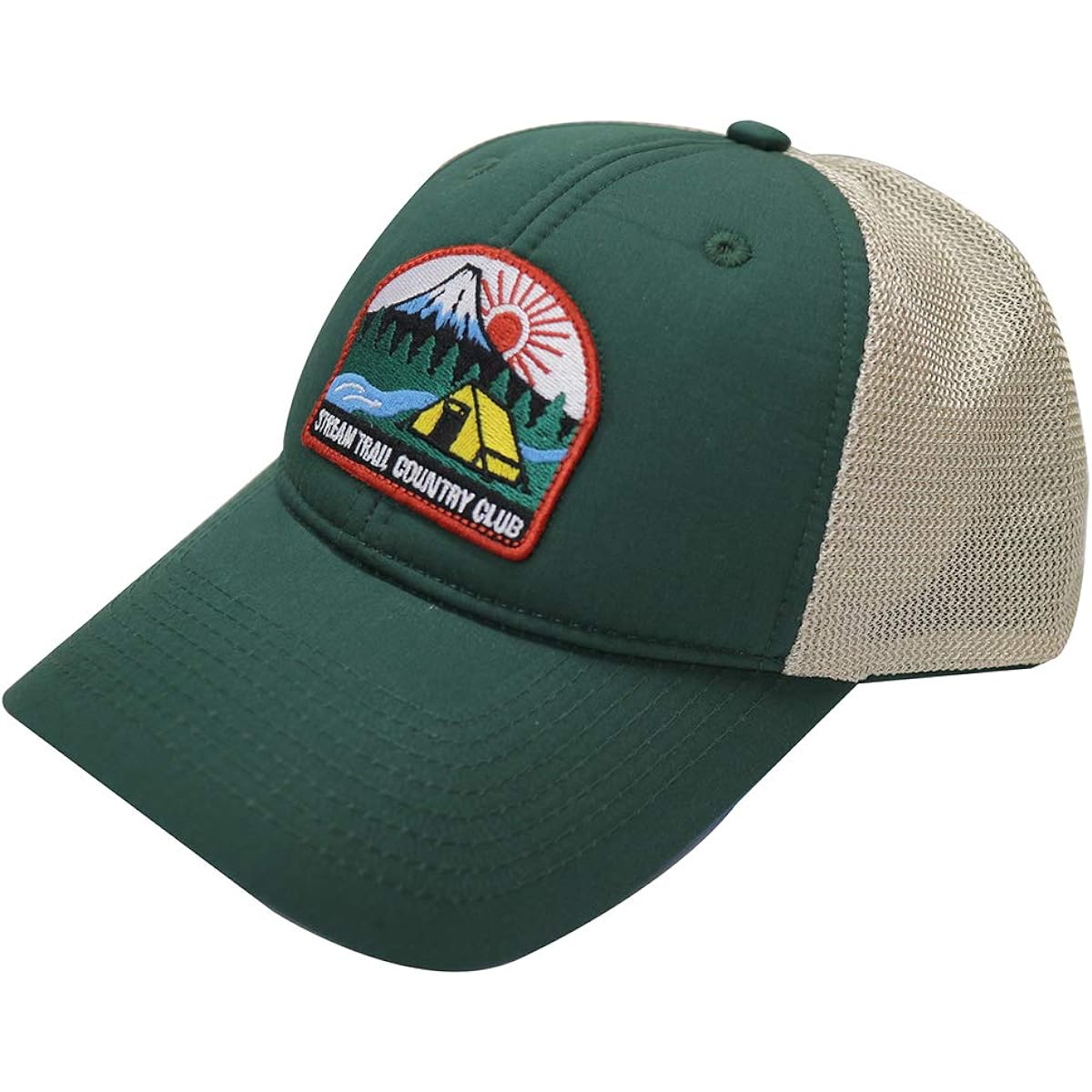 Stream Trail Mesh Cap C.CLUB GREEN