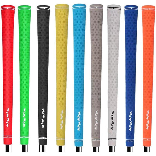 Golf Grip Wood Iron Grip Set of 8 Grips Replacement Anti-Slip No Backline All Weather Performance Rubber Material M60 Plain Pure Color WOW