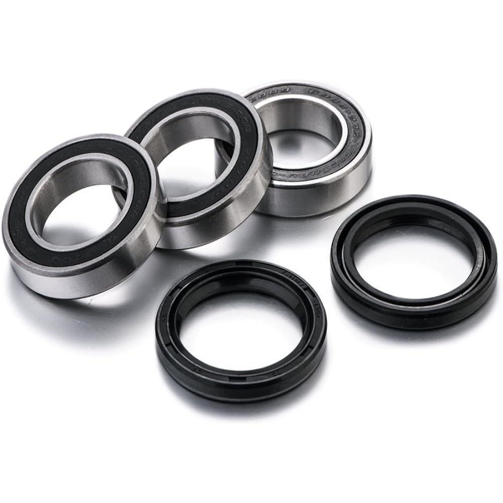 [Factory Link] Dirt Bike Rear Wheel Bearing Kit Kawasaki KLX 450R (08-09) KX 125 (03-05) KX 250 (03-07) KX 250F (04-20) KX 250XC (21-21) KX 450F(06) -20) KX450) 0(21-21-21), Suzuki RMZ 250(04-06)