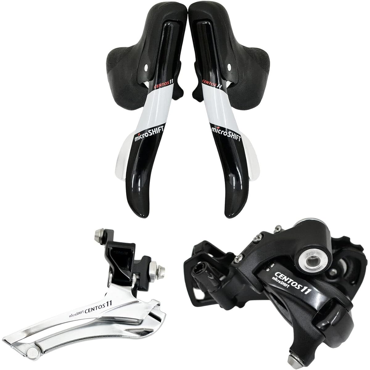 microSHIFT CENTOS 2x11 Speed Groupset Road Kit, MIS2680