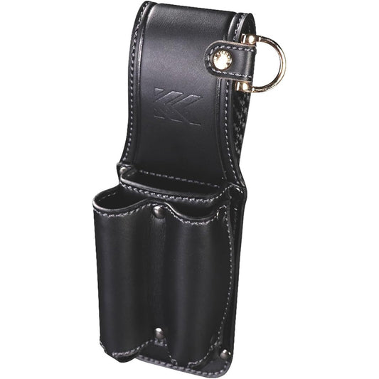 Fujiya Cutter Marker 2 Tier Holder Black Gold LIGHT PU LEATHER SERIES AH-13BG