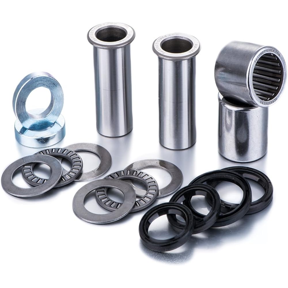 [Factory Link] Swing Arm Bearing Kit, Fits: Suzuki (2001-2003): RM 125, RM 250.