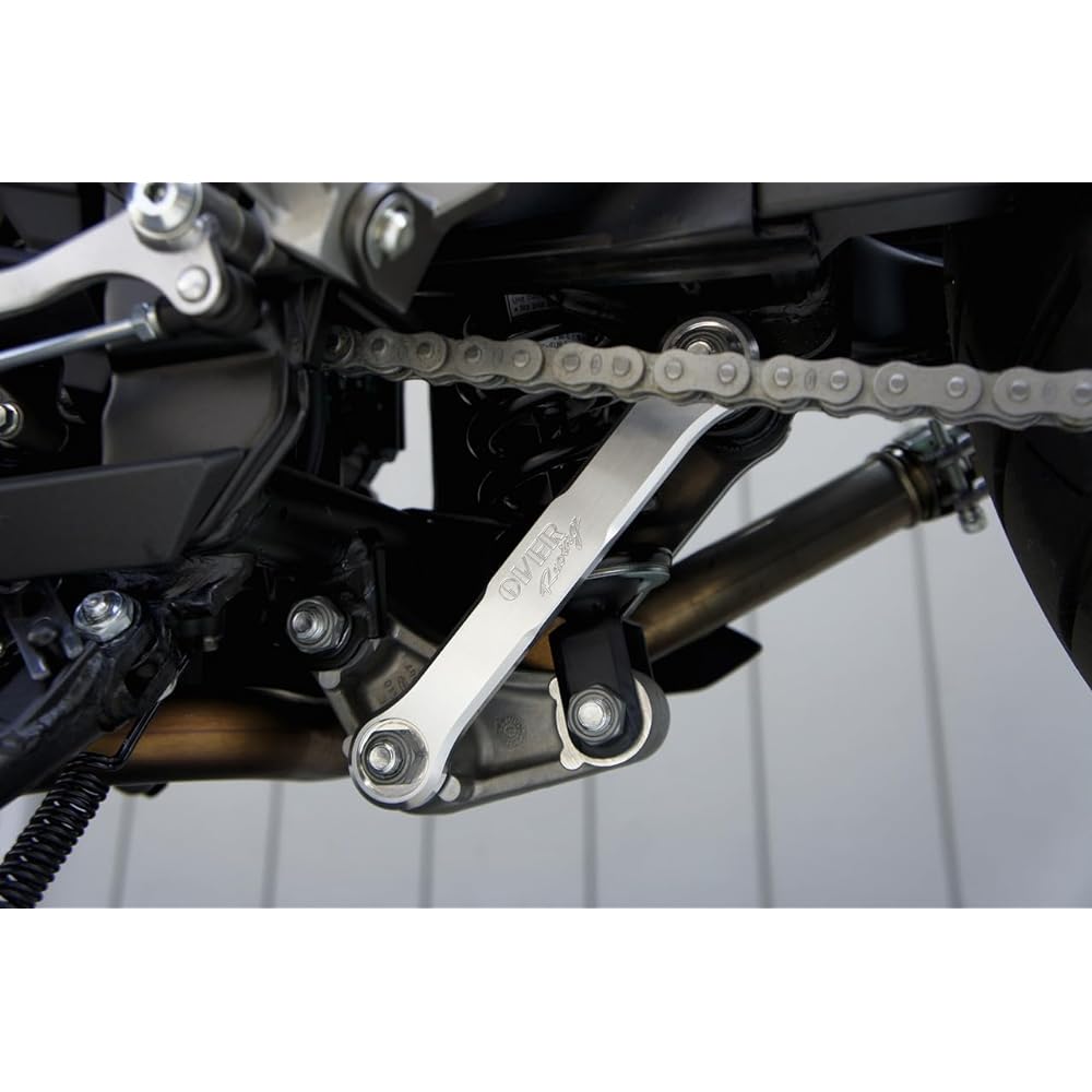 Over Racing 59-691-02 Low Down Plate Kit, Aluminum Ninja250 [JBK-EX250L](13-)