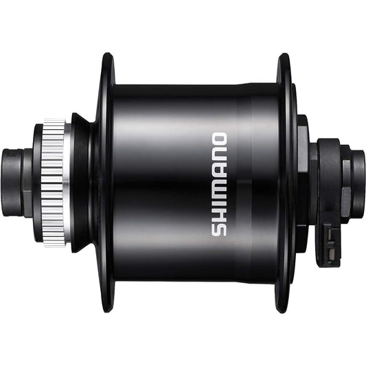 SHIMANO Hub Dynamo DH-UR705 Black 32H 12mmE Through E2 6V-3.0W Center Lock Rotor Compatible OLD:100mm EDHUR7053DBGL