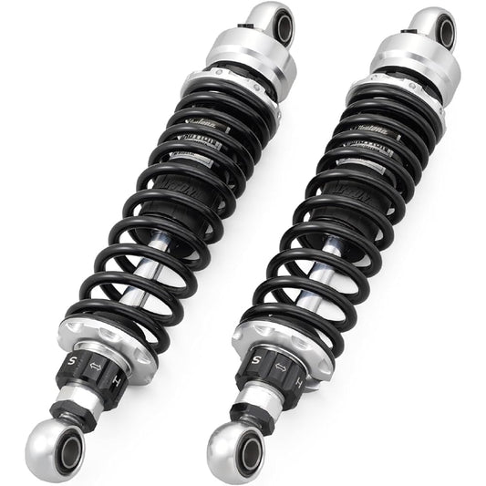 Daytona Motorcycle Rear Suspension SR400/500 Only Installation Length 322-333mm Damping Adjustment Initial Adjustment Adjustable Rear Shock Black Body 15703