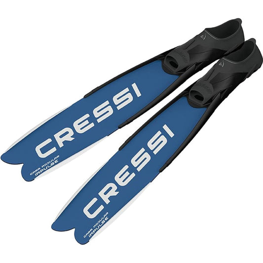 Cressi Scuba Spear Freediving Fin [GARA MODULAR IMPULSE] 29 degree inclined blade 2 colors [Genuine]