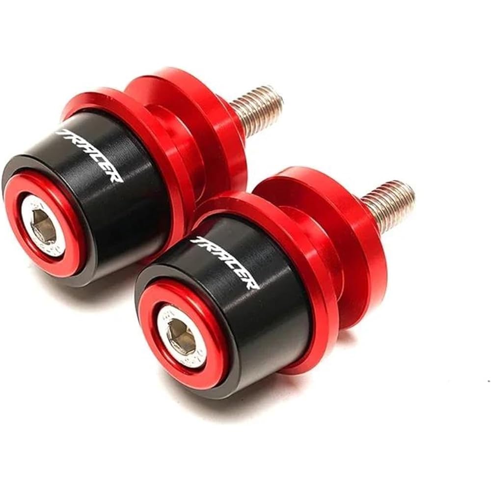Bike Stand Swing Arm Slider 6mm Motorcycle Accessories Swing Arm Spool Stand Screw Slider Tracer For Tracer 7 9 900 700 GT 9gt 900gt 7gt 700gt MT09 MT07 (Color : M)