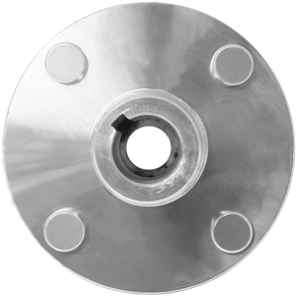GEKUFA GoCart Live Axle Hub 4 inch x 4 inch 2-3/4 inch hub and 3/4 inch step down