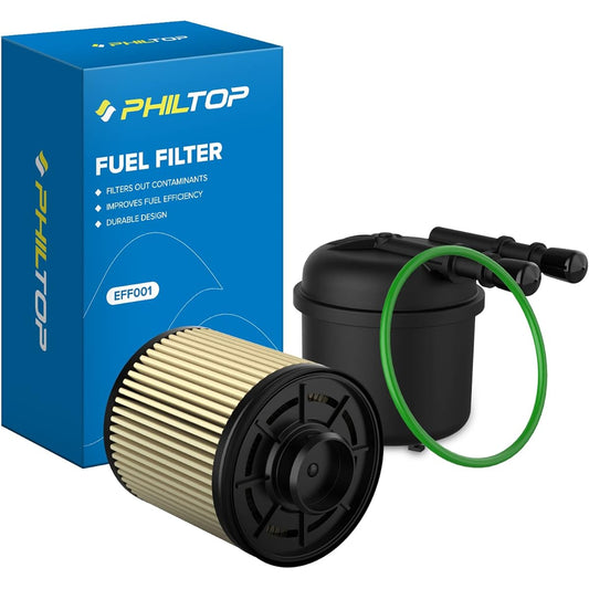 PHILTOP FD-4615 6.7 Power stroke fuel filter replacement 2011-2016 F250 F350 F550 Super Duty 5 Micron 6.7L V8 Diesel fuel filter water separation kit