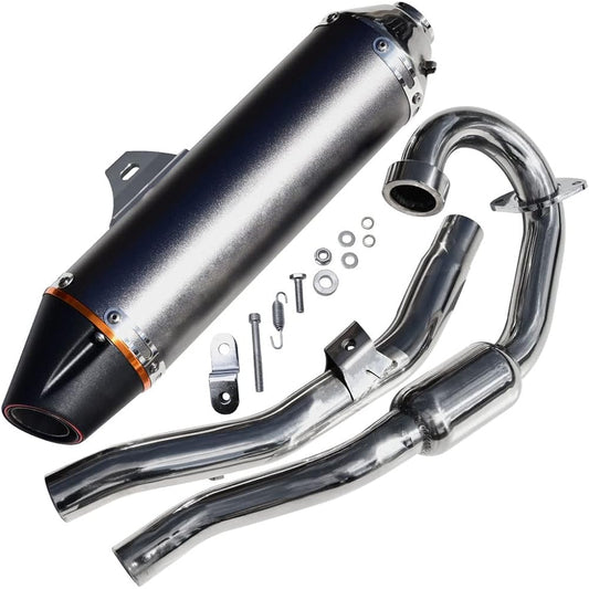 TTR230 TW200 Muffler Slip-on Muffler Slip-on Muffler Motorcycle Custom Parts Dress Up Compatible Product Exterior Custom Parts External Product