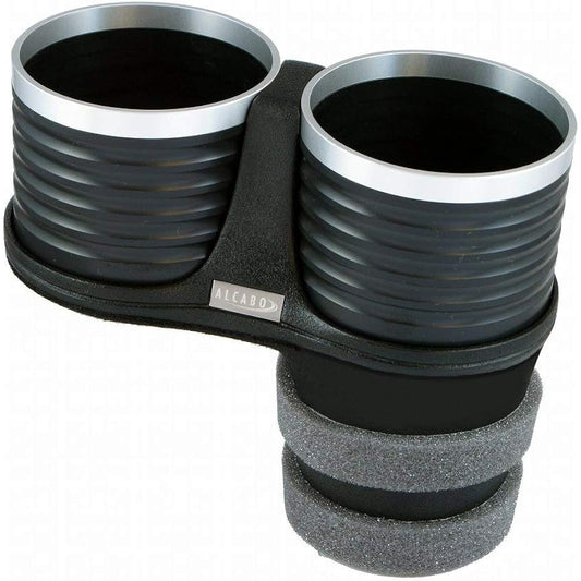 ALCABO Multi-Pocket Series "Ring Cup Holder (Model Number: AL-B110BS)" ■BMW/FIAT/MASERATI/JAGUAR/Mercedes-Benz/MINI/PEUGEOT/RENAULT/VW/Smart AL-B110BS