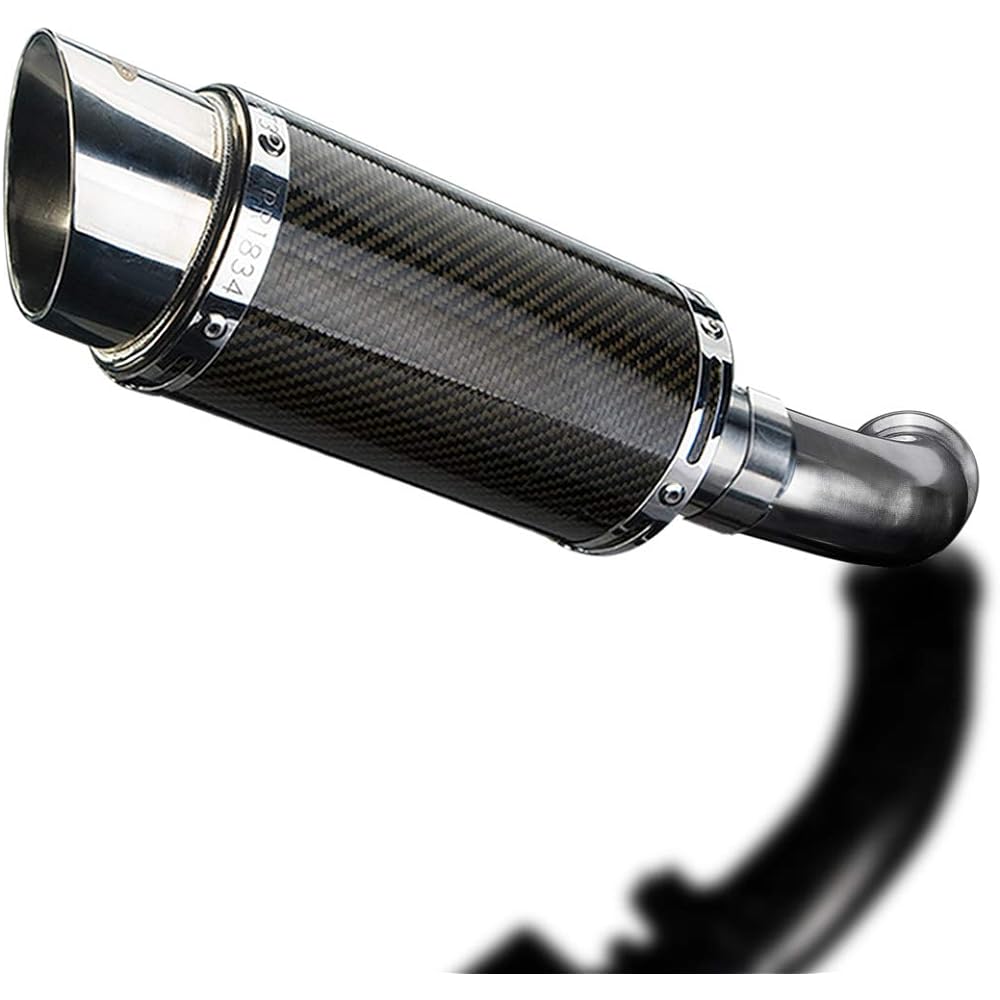 DELKEVIC Slip-on Carbon Muffler for HUSQVARNA VITPILEN 401/SVARTPILEN 401 2018 200mm KIT01JG