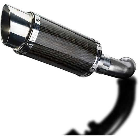 DELKEVIC Slip-on Carbon Muffler for HUSQVARNA VITPILEN 401/SVARTPILEN 401 2018 200mm KIT01JG